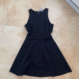 Want able black ponte dress